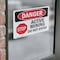 Signmission Active Mining Do Not Enter Danger Sign, Vinyl Decal, 7in W x 5in L, 2PK OS-2PACK-DS-D-57-L-2175 - alternate 4